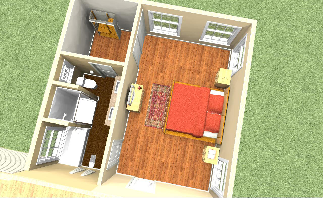 Master suite, Floor plans and Master suite addition on