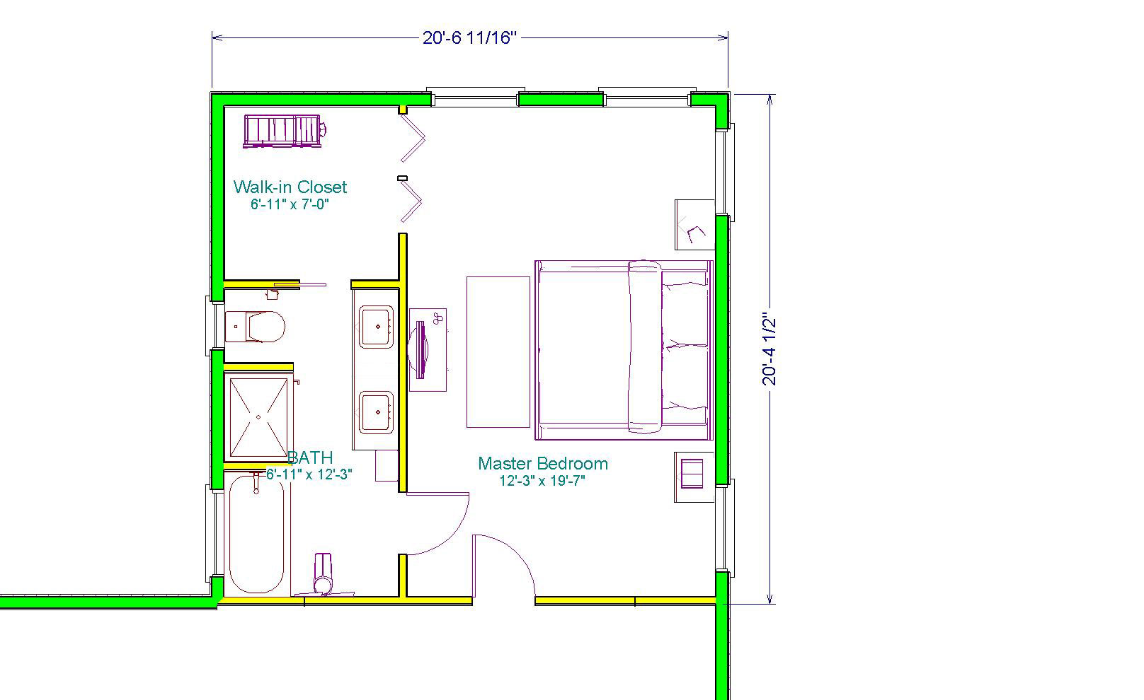 ... out master suite addition this 20 x 20 master suite includes a walk