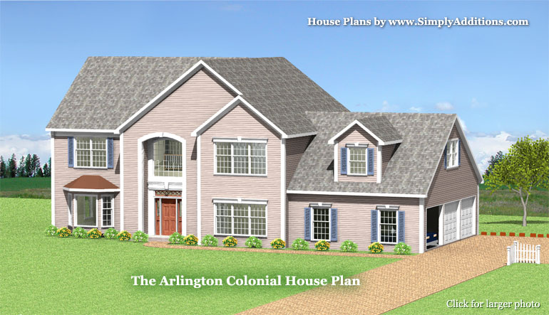 Arlington Colonial House Plan