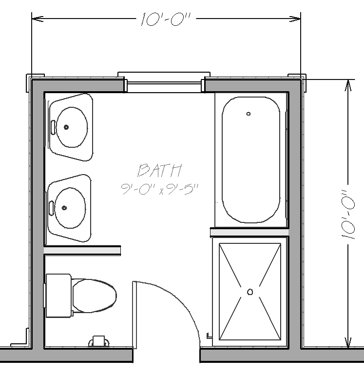 Bathroom Blueprints