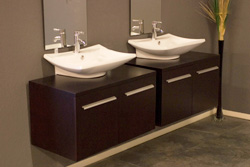 modern custom bathroom vanity