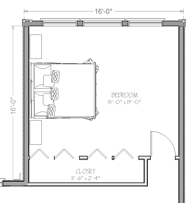 bedroom blueprint