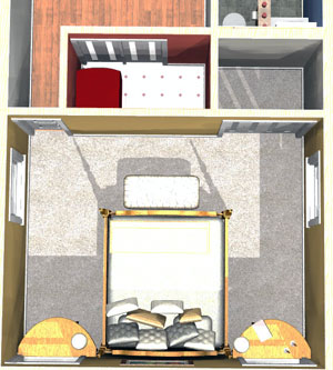 Master bedroom addition