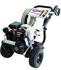 SIMPSON Cleaning MSH3125 S 3200 PSI at 2.5 GPM Gas Pressure Washer Powered by HONDA with OEM Technologies Axial Cam Pump