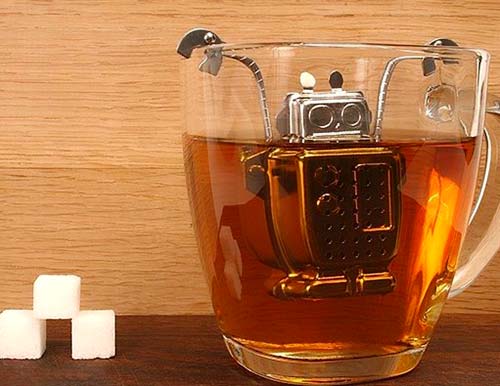 Robot Tea Infuser Man Gift