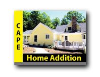cape addition with sunroom