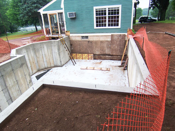 Concrete Foundation has been completed