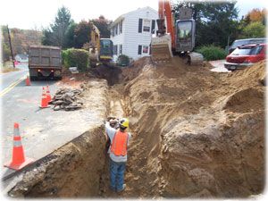 Excavation Contractors - Beacon Falls, CT Excavation Project