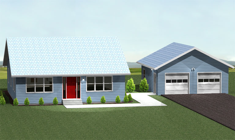 Two Car Garage Addition Package