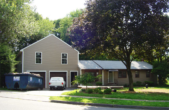 Front of East Hartford, CT addition