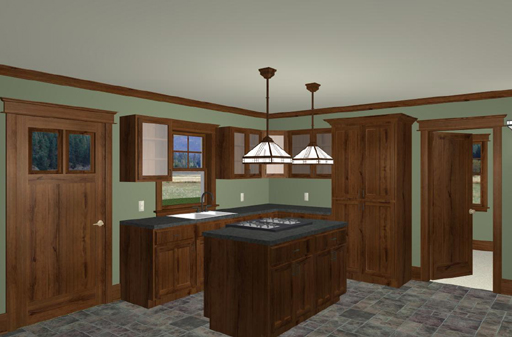 Arts & Crafts Kitchen
