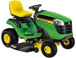 John Deere D125 42 in. 20 HP V Twin Hydrostatic Front Engine Riding Mower