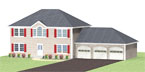 Garage Additions : 1, 2, & 3 Car Plans