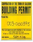 Building Permit for Construction