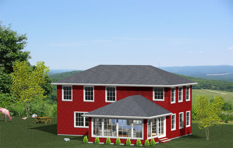 Check out this nice sunroom addition 
