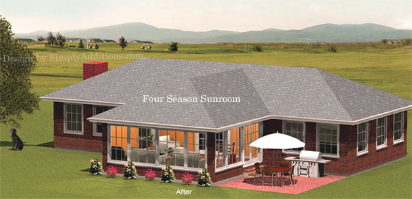 four season sunroom cost