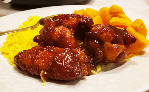 delicious crispy fried chicken wings airfryer