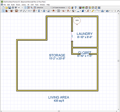 dry basement hybrid heatpump water heater installation