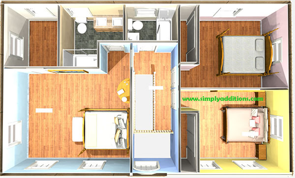 Second Story Addition Rendering
