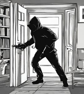 protect yourself from home burglars