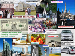 Dream Board - Vision Board Example