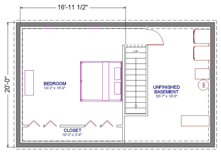 Bedroom in the Basement  Project Costs Renovations 