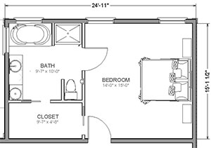 Bedroom Floor Plan