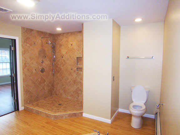 Master Bath Shower Water Closet