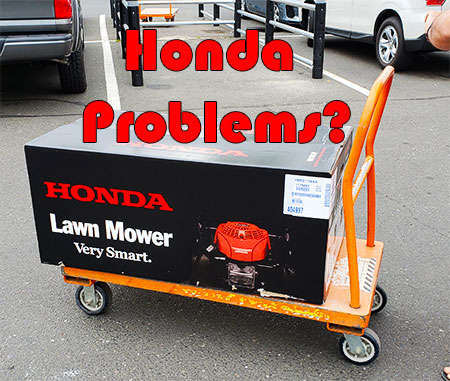 Honda HRR216VKA Lawn Mower Problem Pulling Backwards