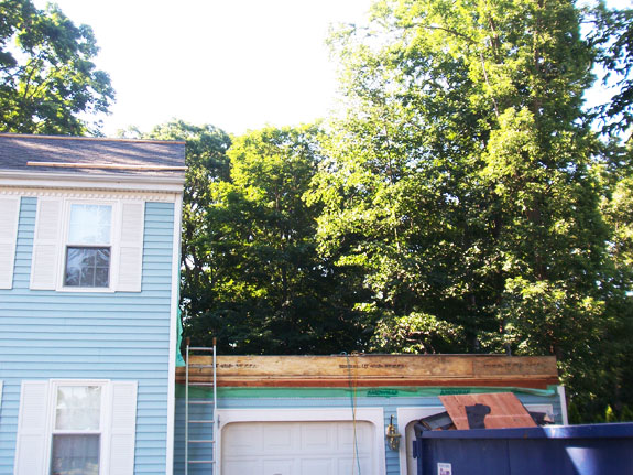 No more garage roof