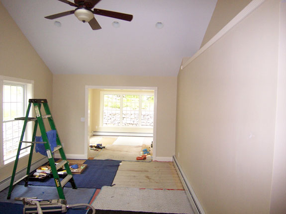 Interior protection prior to remodeling
