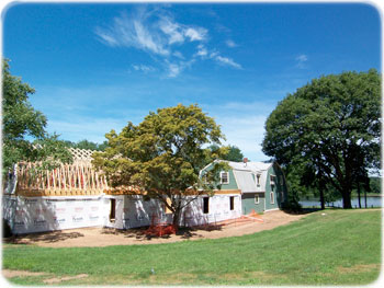 Framing An Addition in Portland, CT