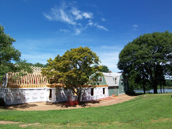 Framing The Farmhouse Addition