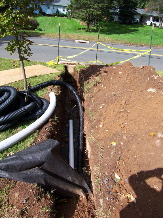 Connecting to Walingford's city sewer was necessary