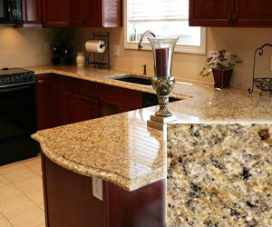 Venetian Gold Cheap Granite Countertop