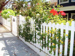 White picket fence installation estimate