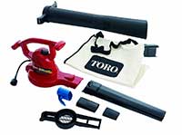 Toro 51609 12 amp electric leaf blower/vacuum