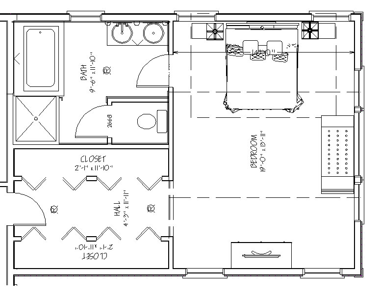 Primary Bedroom Floor Plan Examples