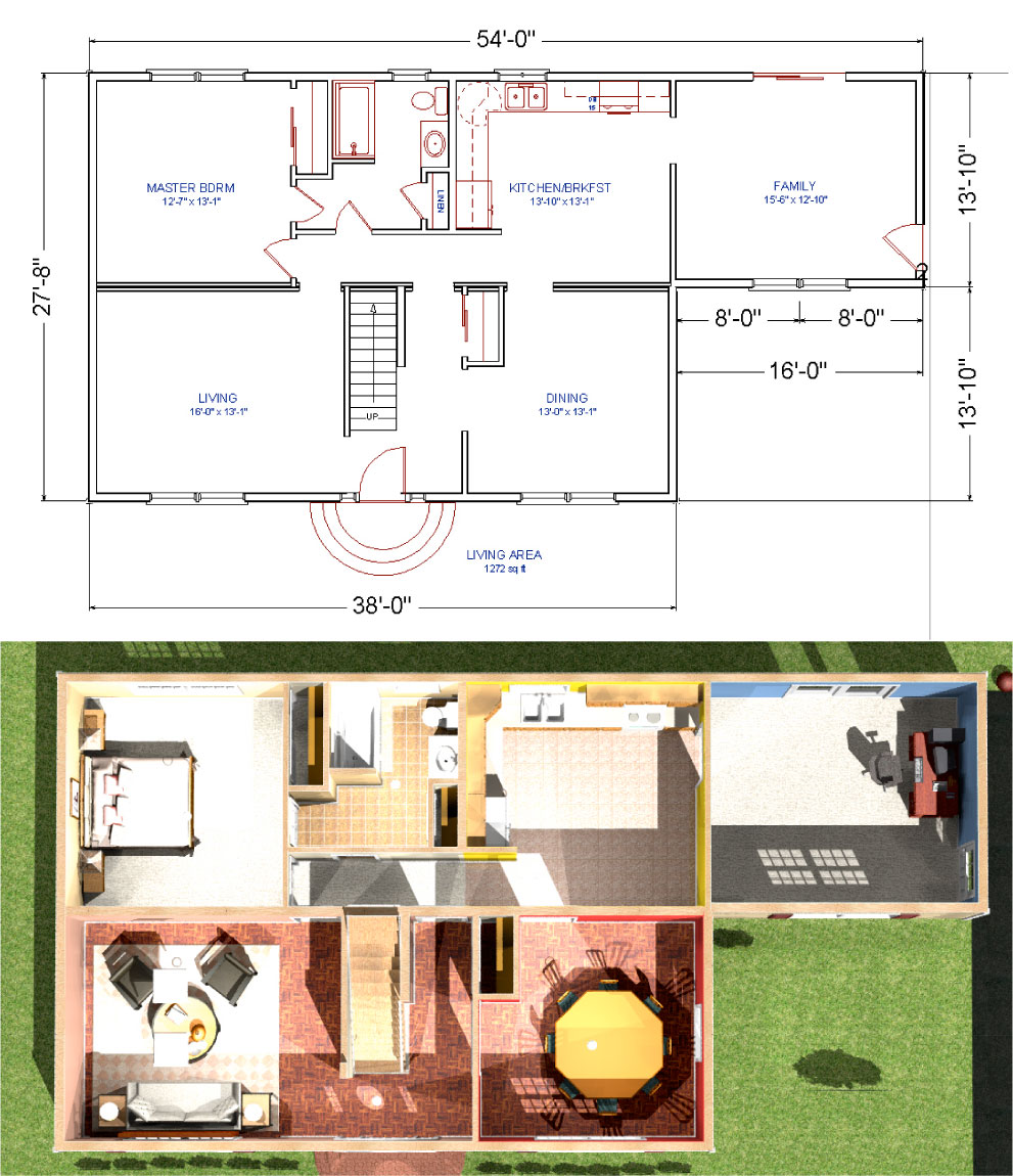 Hyannis cape first floor layout